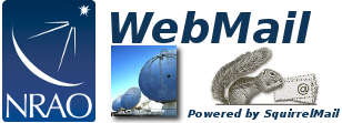 NRAO Webmail at CV Logo
